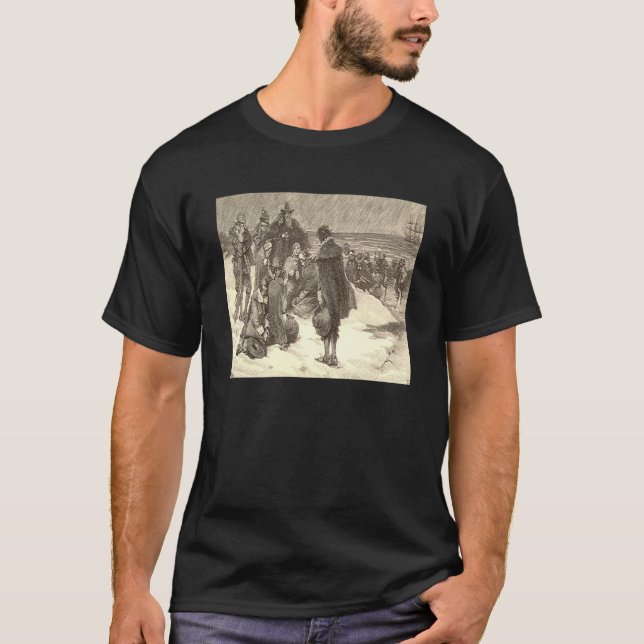 Landing of the Pilgrims T-Shirt (Front)