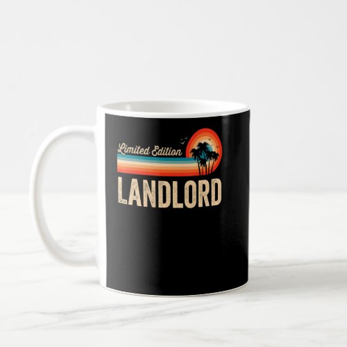 Landlord Birthday Retro Vintage Men Women Dad  Coffee Mug