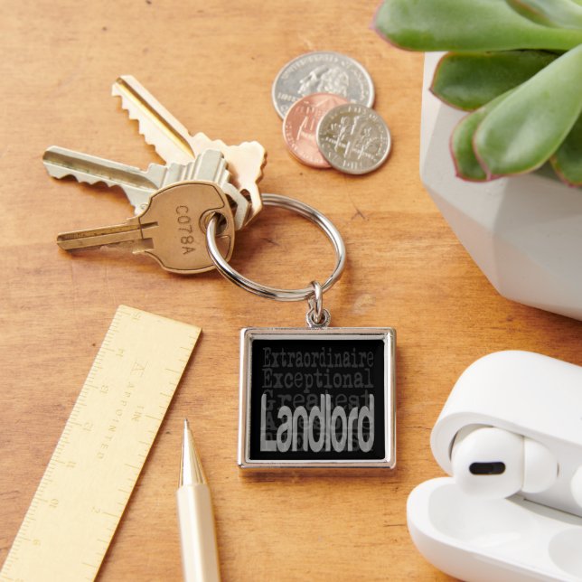 Landlord Extraordinaire Keychain (Desk)