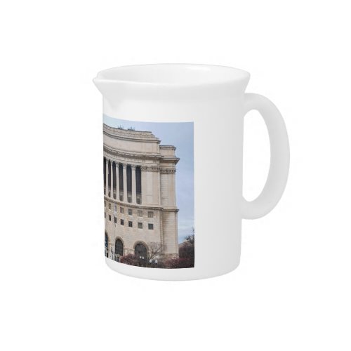 landmark milwaukee county courthouse beverage pitcher