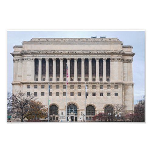 landmark milwaukee county courthouse  photo print