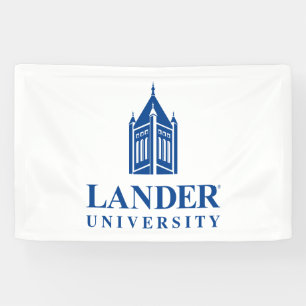 Landmark of Lander University Banner