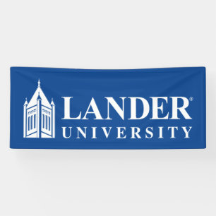 Landmark of Lander University Banner