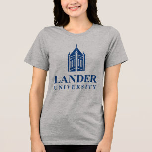 Landmark of Lander University Tri-Blend Shirt