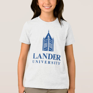 Landmark of Lander University Tri-Blend Shirt