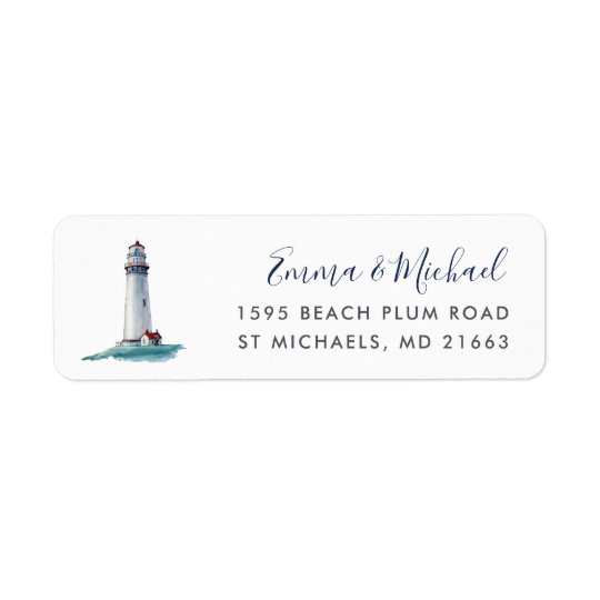 Landmark Return Address Label