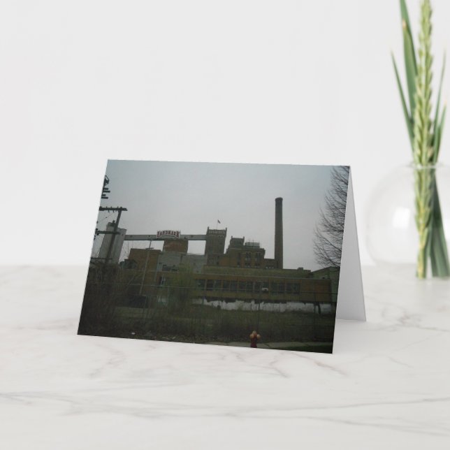 "LANDMARK SCHMIDT'S Brewery" Get Well Card (Front)