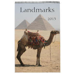 landmarks calendar 2013
