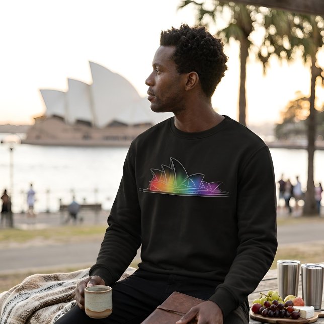 Landmarks in Light | Sydney Opera House Sweatshirt (Lifestyle Shot)