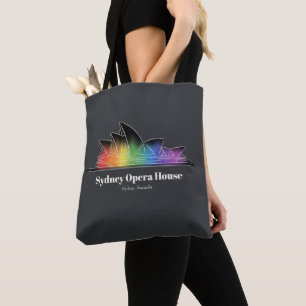 Landmarks in Light   Sydney Opera House Tote Bag