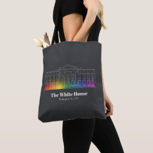 Landmarks in Light   White House Tote Bag