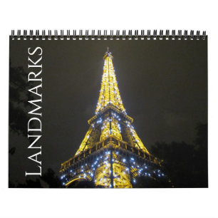 landmarks of the world 2027 calendar