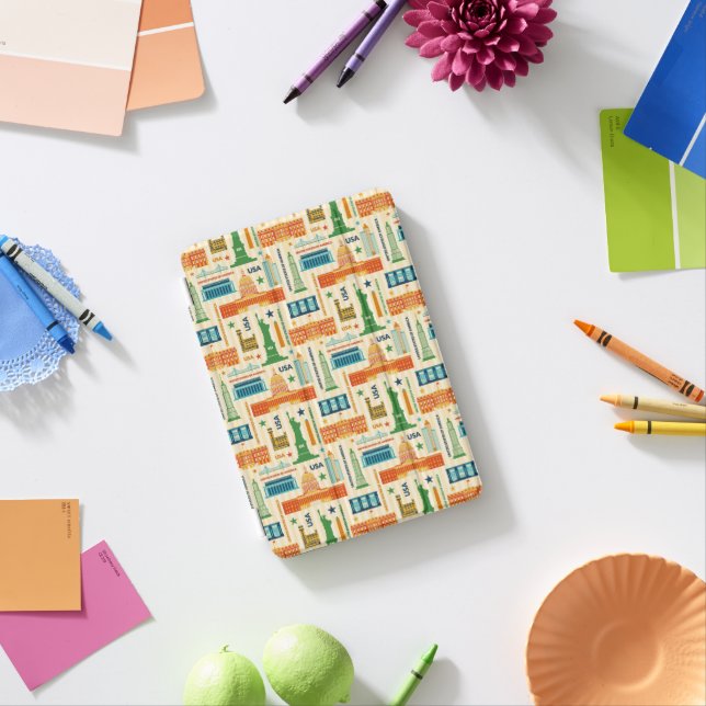 Landmarks of United States of America iPad Mini Cover (In Situ)