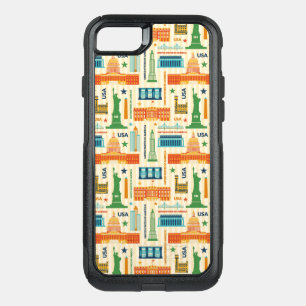 Landmarks of United States of America OtterBox Commuter iPhone SE/8/7 Case