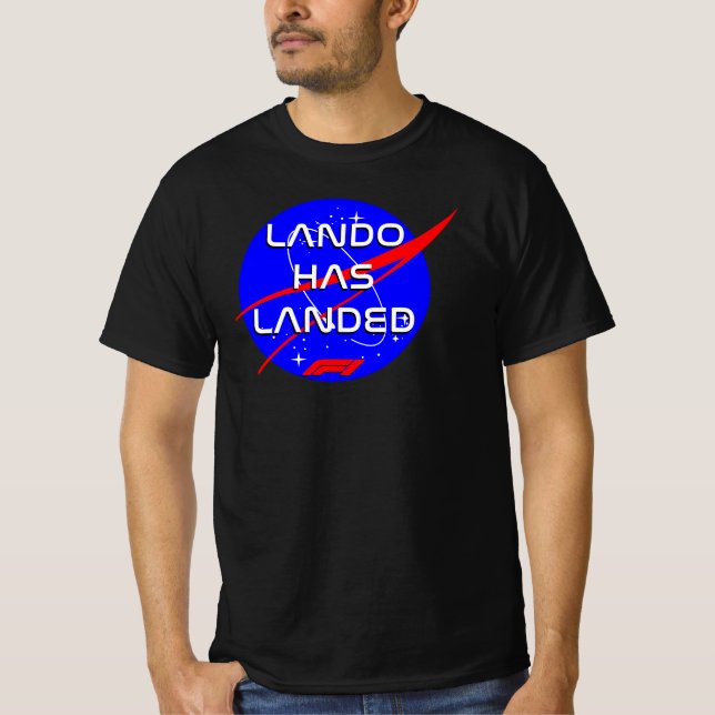 Lando Norris World Champion 2025 Winner T-Shirt (Front)