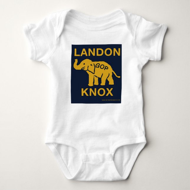 Landon Baby Bodysuit (Front)
