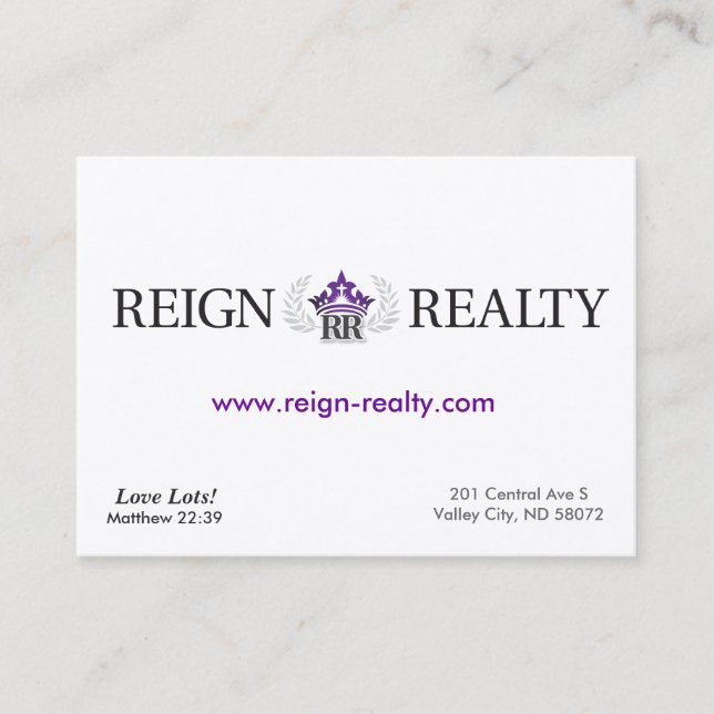 Landon Business Card (Front)