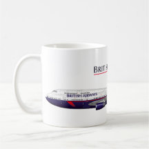 Landor Retro Jumbo Jet Classic British Livery Avia