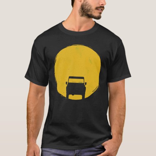 Landrover Defender car sunset sun997png997 T_Shirt