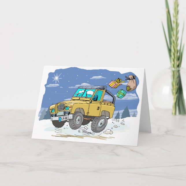 LandRoverXtmasCard copia Holiday Card (Front)
