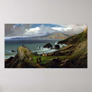 Lands End, San Francisco by William Keith Vintage Poster