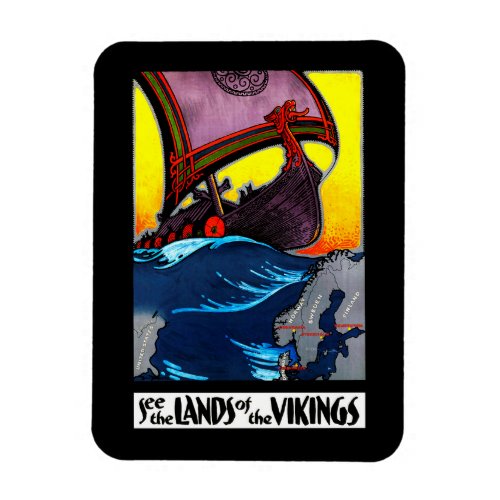 Lands of the Vikings Magnet