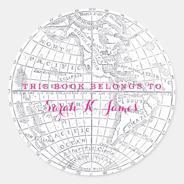 Lands of the Western Hemisphere Full BOOKPLATE (Front)