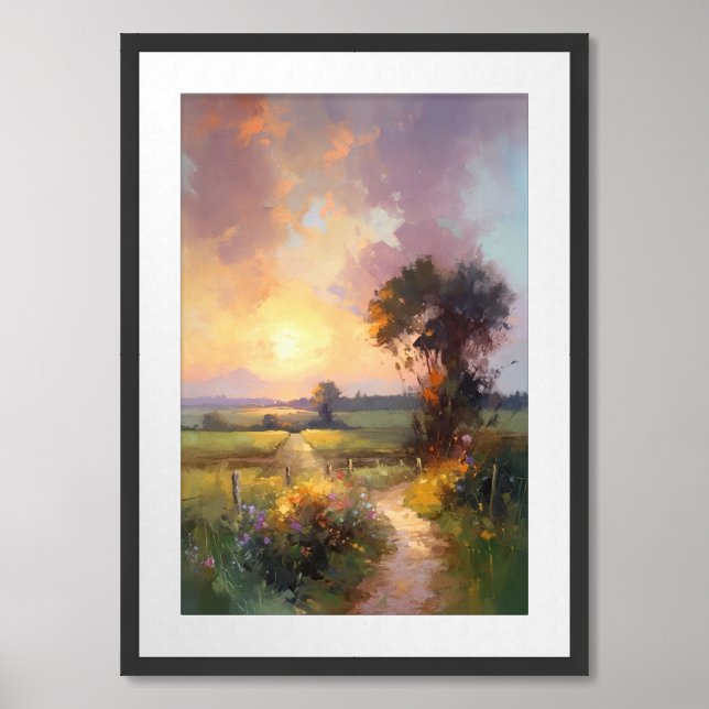 Landscape 16 framed art (Framed Front)