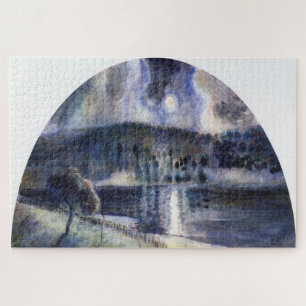 Landscape (1890) by Camille Pissarro Jigsaw Puzzle