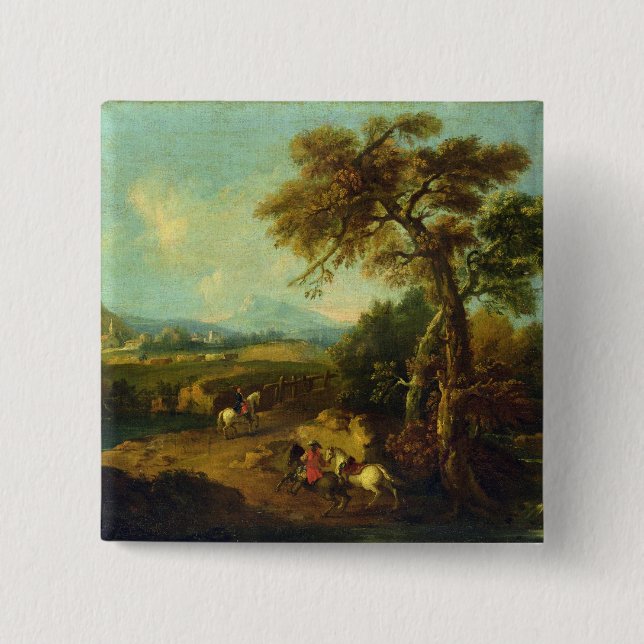 Landscape 4 pinback button (Front)