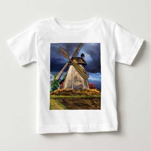 Landscape and Weather in Netherlands Baby T_Shirt
