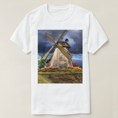 Landscape and Weather in the Netherland T_Shirt