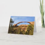 Landscape Arch at Arches National Park Card