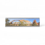 Landscape Arch at Arches National Park Desk Name Plate