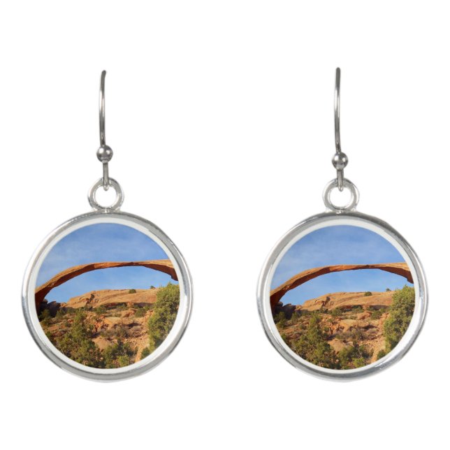 Landscape Arch at Arches National Park Earrings (Front)