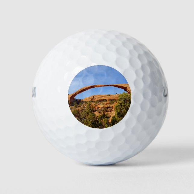 Landscape Arch at Arches National Park Golf Balls (Front)