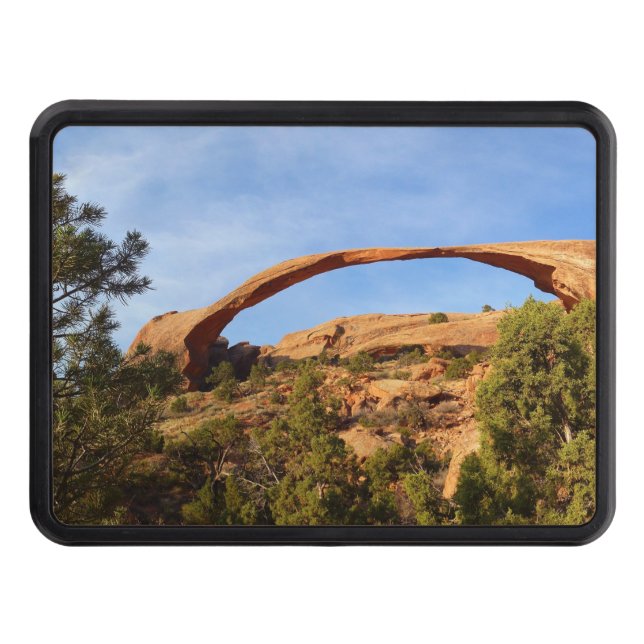 Landscape Arch at Arches National Park Hitch Cover (Front)