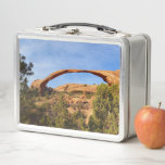 Landscape Arch at Arches National Park Metal Lunch Box
