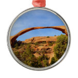 Landscape Arch at Arches National Park Metal Ornament