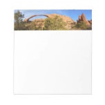Landscape Arch at Arches National Park Notepad