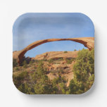 Landscape Arch at Arches National Park Paper Plates