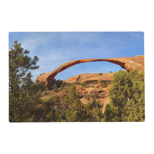 Landscape Arch at Arches National Park Placemat (Front)