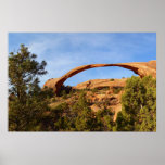Landscape Arch at Arches National Park Poster
