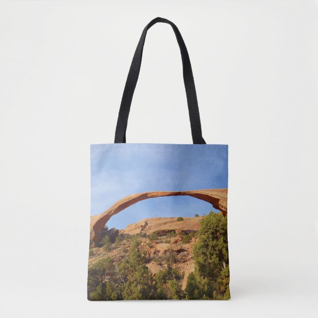 Landscape Arch at Arches National Park Tote Bag (Front)