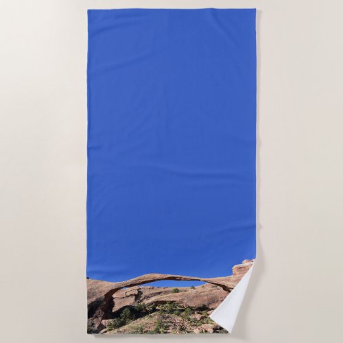 Landscape Arch Moab Utah Beach Towel
