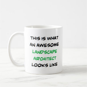 landscape architect, awesome coffee mug