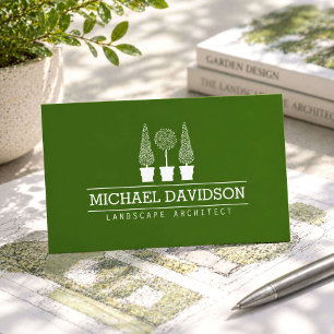 Landscape Architect Business Card