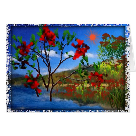 Landscape Art Card (Front Horizontal)