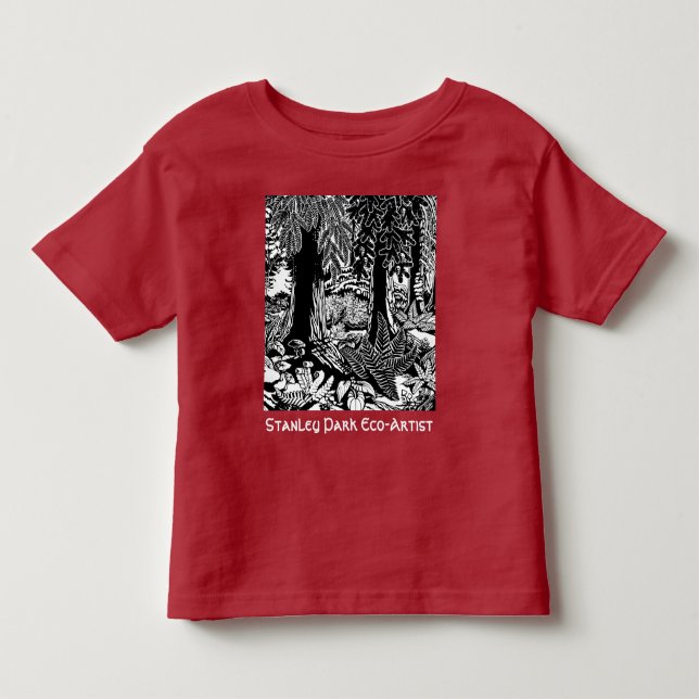 Landscape Art T-shirts Stanley Park Eco-Art Shirts (Front)