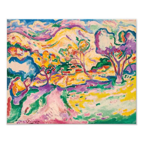 Landscape at La Ciotat  Georges Braque  Photo Print
